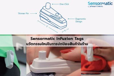 Sensormatic’s InFuzion Tags นวัตกรรมใหม่ในการปกป้องสินค้าในร้าน