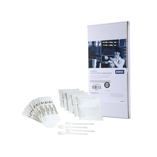 Picture of HID Cleaning SET 4 Printhead Cleaning Swabs, 10 Cleaning Cards, 10 Cleaning Pads and 3 Alcohol Cleaning Cards (PN:89200) HDP5000 / HDP6600