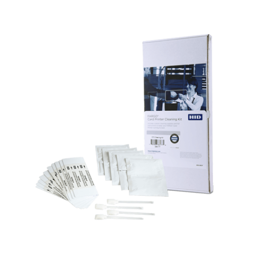 รูปของ HID Cleaning SET 4 Printhead Cleaning Swabs, 10 Cleaning Cards, 10 Cleaning Pads and 3 Alcohol Cleaning Cards (PN:89200) เซ็ตสำหรับทำความสะอาดเครื่องพิมพ์บัตร HDP5000 / HDP6600