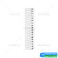 รูปของ SENSORMATIC APX White Sheet Label  ฉลากติดสินค้าสำหรับระบบ EAS System 5000PCS/BOX