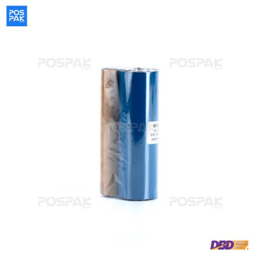 รูปภาพของ BZ-135 Size 110mm X 91m F/O แกน 0.5 นิ้ว (แกนคู่)  Wax Ribbon Premium หมึกริบบอน