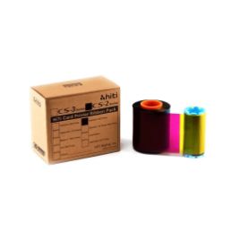 รูปของ HITI YMCKO Ribbon หมึกสี สำหรับเครื่องพิมพ์บัตร HITI CS-200e
