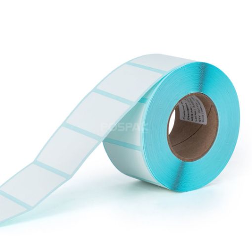 รูปของ ST.TT Size 35 x 25 mm (3.5 x 2.5 cm) Sticker 800 ดวง/ม้วน แกน 1.5 นิ้ว สติ๊กเกอร์กระดาษ กึ่งมันกึ่งด้าน (ใช้ร่วมกับ Wax Ribbon หรือ Wax Resin Ribbon)