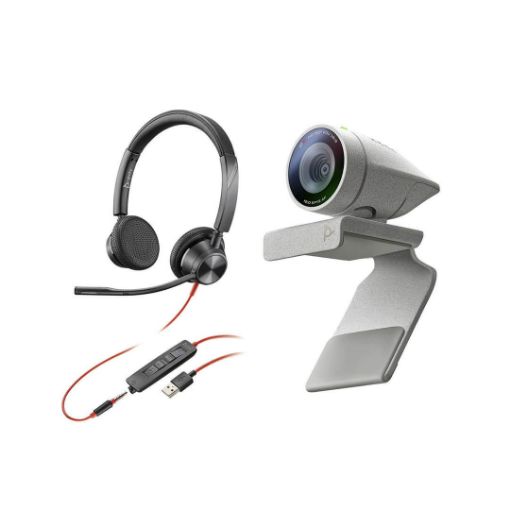 รูปภาพของ Poly Studio P5 kit with Blackwire 3325 (Stereo) เหมาะสำหรับประชุมทางไกล  (PN:2200-87130-025)