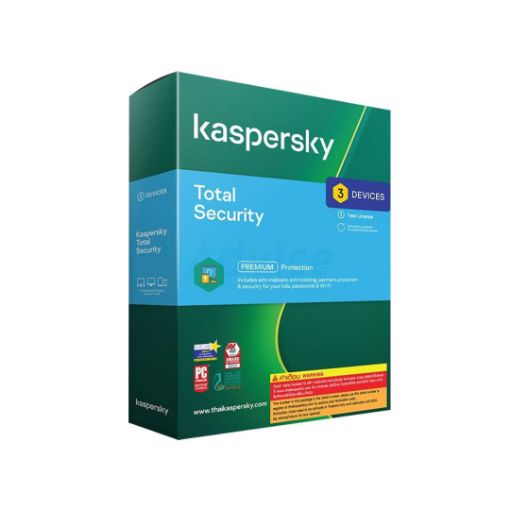 Picture of KASPERSKY Total Security ป้องกันไวรัส 3PC/1Year