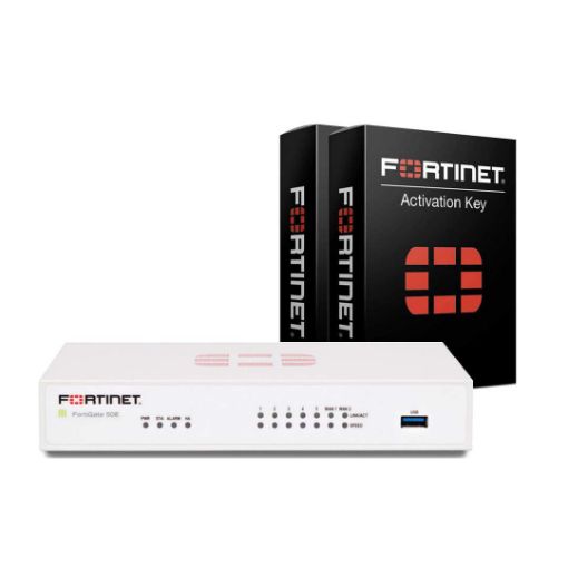 Picture of Fortinet FortiGate 51E Box Bundle with 3 YR (24x7) (PN:FG-51E-BDL-950-36)