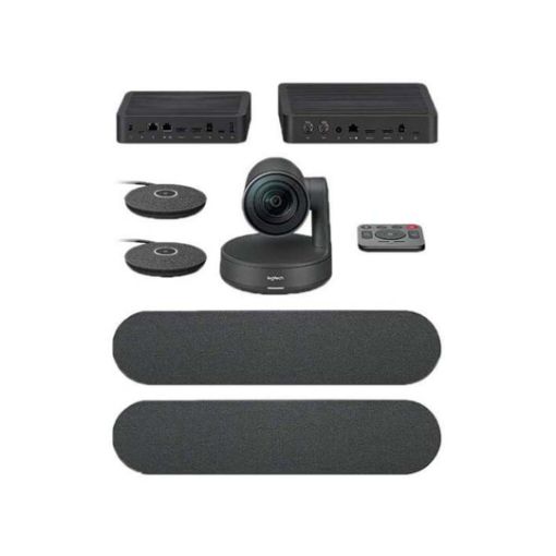 รูปของ Logitech Rally System Plus (Incl, 2 spkr 2 mic) (PN:960-001225) เซ็ตกล้องสำหรับการประชุมทางวิดิโอขนาดกลาง