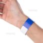 รูปของ WB01 Dark Blue Size 279 x 25.4 mm PET Thermal WristBand สายรัดข้อมือ สำหรับผู้ใหญ่ จำนวน 200 ดวง/ม้วน