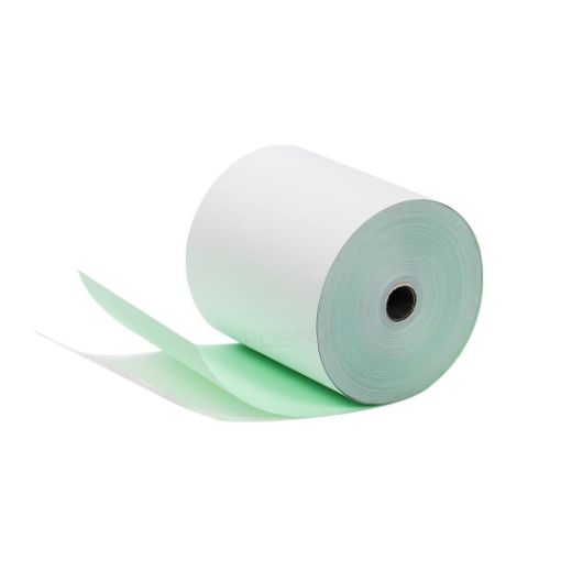 Picture of กระดาษเคมี 2 ชั้น ขนาด 75 x 75  มิลลิเมตร สีขาว-สีเขียว