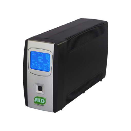 รูปของ SKD UPS LCD-1000 1000VA/480W 8Ah เครื่องสำรองไฟ (PN:UPS-SKD-LCD1000)