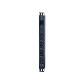 Picture of Easy PDU, Basic, 1U, 16A, 230V, (8)C13 (PN:EPDU1016B)