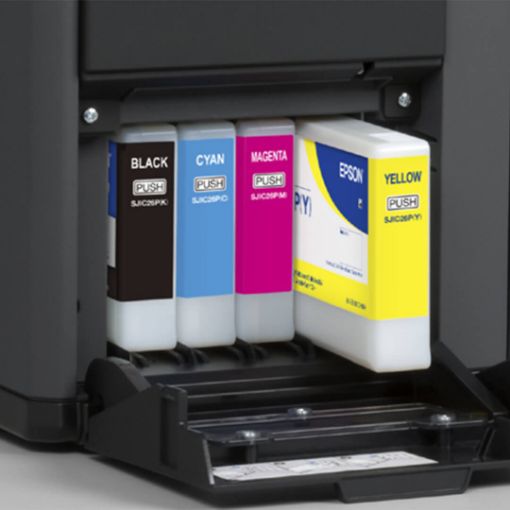 Picture of ESPON Ink Cartridges ตลับหมึก (C, M, Y, K) สำหรับ EPSON TM-C7510G (PN: C33S02064X)