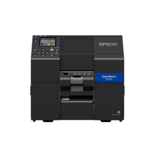 Picture of EPSON ColorWorks C6050P Color Label Printer (PEELER) เครื่องพิมพ์ลาเบลสี (PN: C31CH76206)