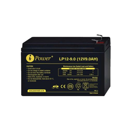 รูปภาพของ CLEANLINE iPower LP12-9.0 (12V 9AH) แบตเตอรี่