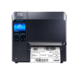 รูปของ SATO CL6NX Plus Barcode Printer เครื่องพิมพ์บาร์โค้ด มีหน้าจอ LCD ออกแบบสำหรับงานอุตสาหกรรม