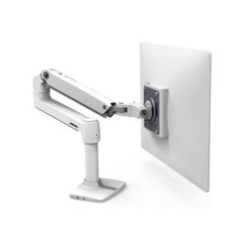 รูปของ ERGOTRON LX Desk Monitor Arm (white) ขายึดจอมอนิเตอร์ติดโต๊ะ (PN: 45-490-216)
