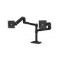 Picture of ERGOTRON LX Dual Stacking Arm (Matte Black) ขายึดจอมอนิเตอร์ติดโต๊ะ (PN: 45-492-224)