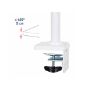 รูปภาพของ ERGOTRON NX Monitor Arm (white) ขาแขวนมอนิเตอร์แบบเดี่ยว Single Monitor Mount (PN:45-669-216)