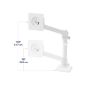 รูปภาพของ ERGOTRON NX Monitor Arm (white) ขาแขวนมอนิเตอร์แบบเดี่ยว Single Monitor Mount (PN:45-669-216)