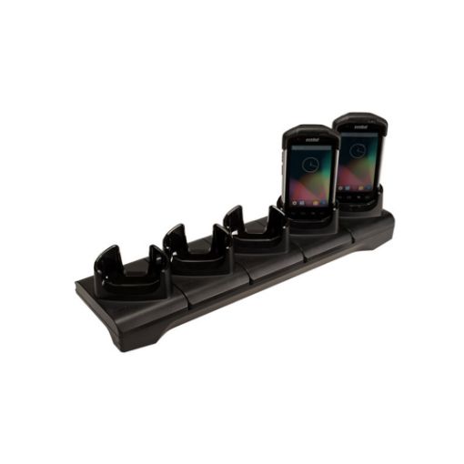 รูปภาพของ ZEBRA TC7X 5-Slot Charge Only ShareCradle for five TC7Xs or four TC7Xs with 4-Slot Spare Battey Charger (PN:CRD-TC7X-SE5C1-01)