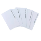 รูปภาพของ บัตร HIP PVC White Card/ Proximity Card 125 KHz 0.8mm (PN:RFID CRAD PROX)