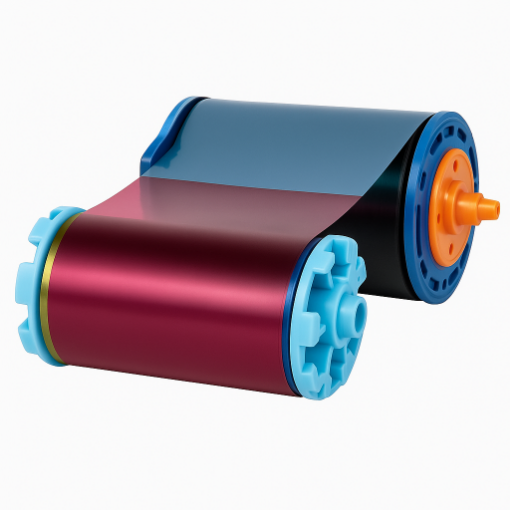 Picture of HITI 5 Panel color Ribbon 400/roll for CS-200e ริบบอนพิมพ์สีคุณภาพสูง